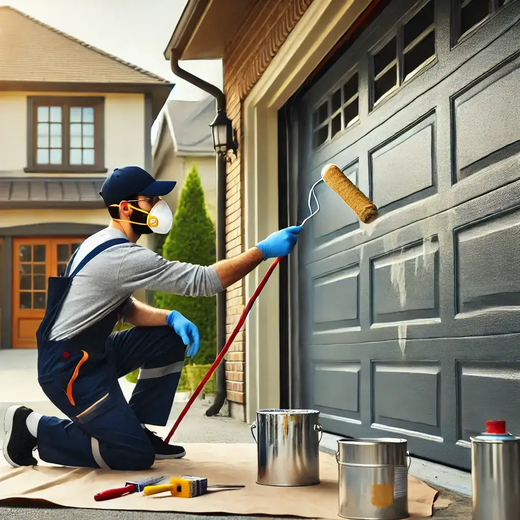 Repainting Garage Door