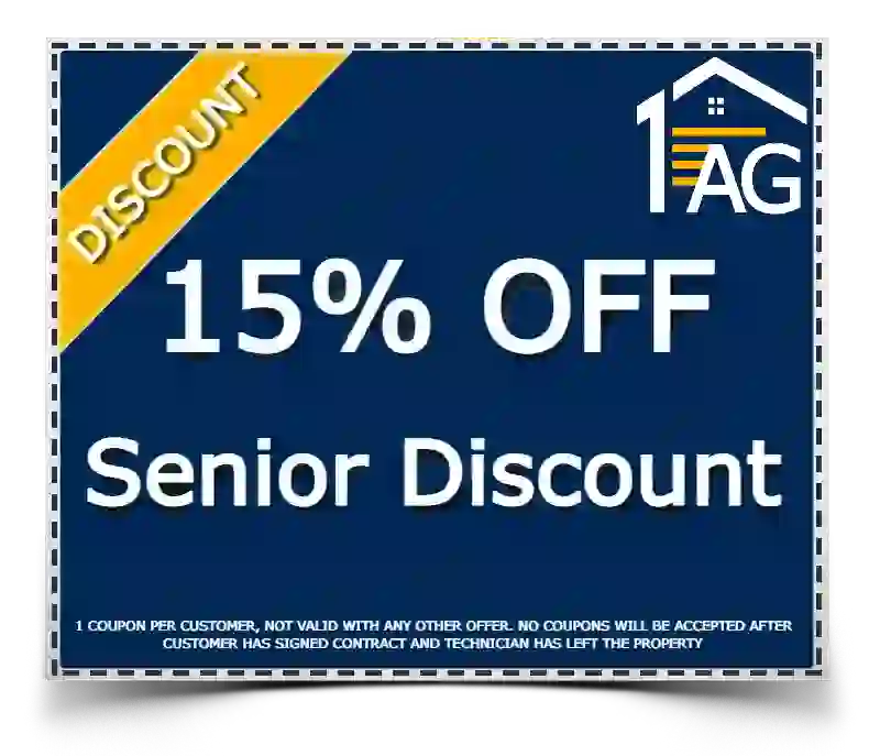 15% Off Senior Discount