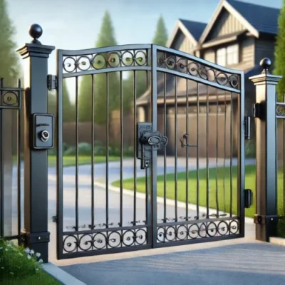 broken gate repair services mechanical gate