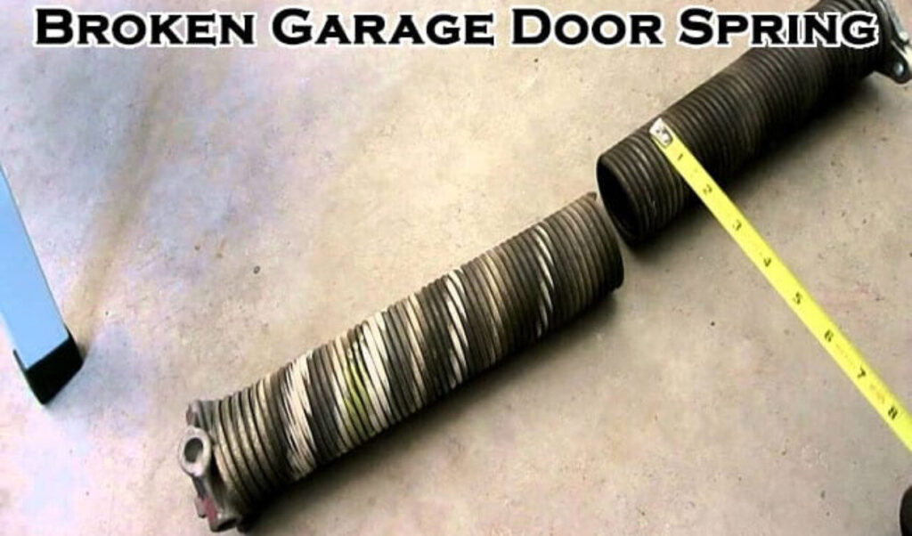 Broken Garage Door Springs
